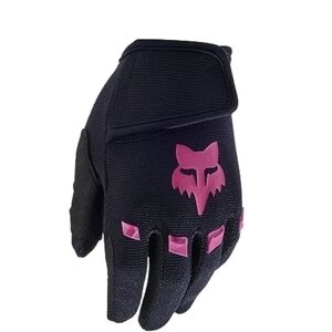 Fox Racing Dirtpaw Kids Glove Black With Pink Fox Small New With Tags Clarino
